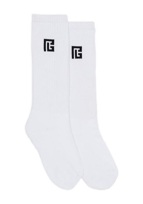 Calzini con logo BALMAIN KIDS | BY0P80 Z0553100NE